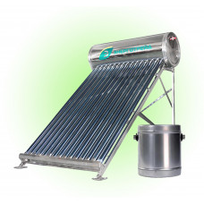 Солнечный водонагреватель с DVT трубками 120 литров Стандарт
